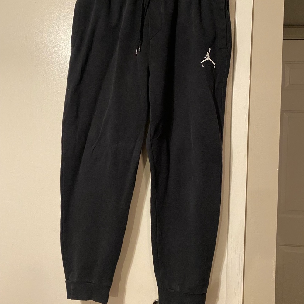 Mens XL Jordan Black Jogger Sweat Pants